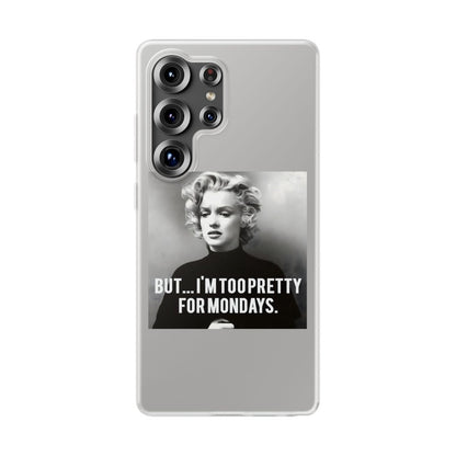 Vintage Motiv – Stylische Retro-Hülle mit ironischem Montags-Statement. Schlank, schützend & kabellos ladbar – für alle, die Montage hassen. | True Insights Design mit Humor