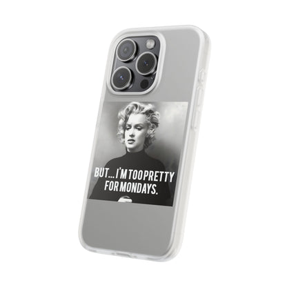 Vintage Motiv – Stylische Retro-Hülle mit ironischem Montags-Statement. Schlank, schützend & kabellos ladbar – für alle, die Montage hassen. | True Insights Design mit Humor