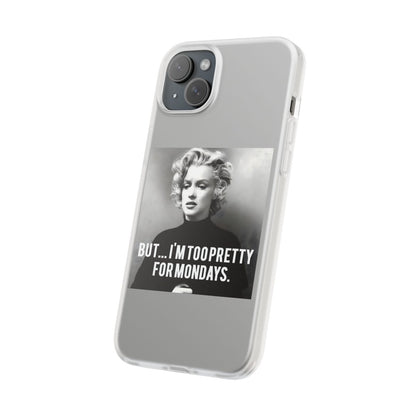 Vintage Motiv – Stylische Retro-Hülle mit ironischem Montags-Statement. Schlank, schützend & kabellos ladbar – für alle, die Montage hassen. | True Insights Design mit Humor