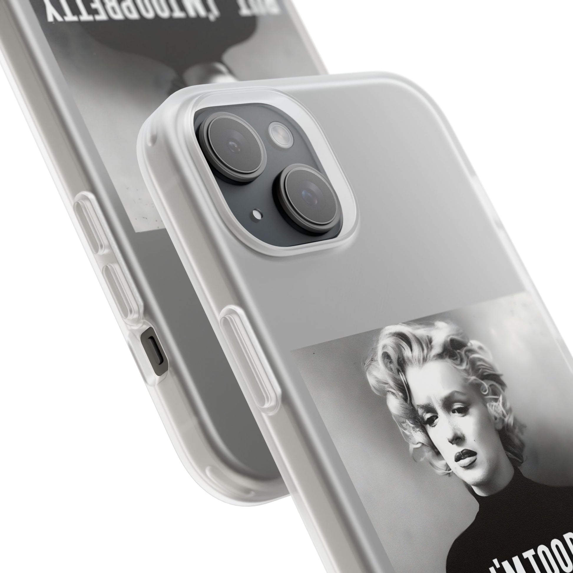 Vintage Motiv – Stylische Retro-Hülle mit ironischem Montags-Statement. Schlank, schützend & kabellos ladbar – für alle, die Montage hassen. | True Insights Design mit Humor