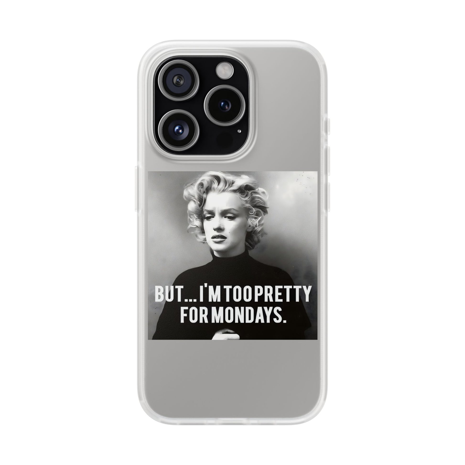 Vintage Motiv – Stylische Retro-Hülle mit ironischem Montags-Statement. Schlank, schützend & kabellos ladbar – für alle, die Montage hassen. | True Insights Design mit Humor