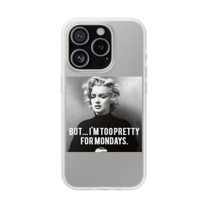 Vintage Motiv – Stylische Retro-Hülle mit ironischem Montags-Statement. Schlank, schützend & kabellos ladbar – für alle, die Montage hassen. | True Insights Design mit Humor