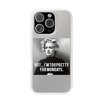 Vintage Motiv – Stylische Retro-Hülle mit ironischem Montags-Statement. Schlank, schützend & kabellos ladbar – für alle, die Montage hassen. | True Insights Design mit Humor