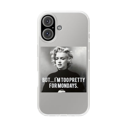 Vintage Motiv – Stylische Retro-Hülle mit ironischem Montags-Statement. Schlank, schützend & kabellos ladbar – für alle, die Montage hassen. | True Insights Design mit Humor
