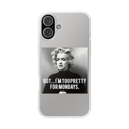 Vintage Motiv – Stylische Retro-Hülle mit ironischem Montags-Statement. Schlank, schützend & kabellos ladbar – für alle, die Montage hassen. | True Insights Design mit Humor