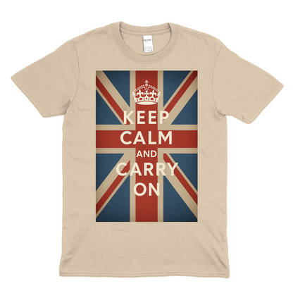 T-Shirt – „Keep Calm and Carry On“-True Insights