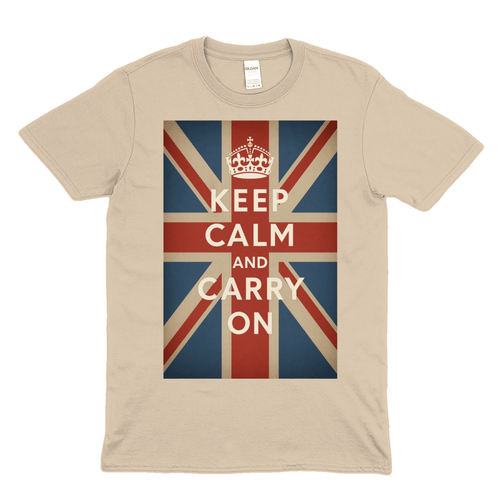T-Shirt – „Keep Calm and Carry On“-True Insights