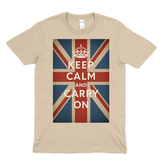 T-Shirt – „Keep Calm and Carry On“-True Insights