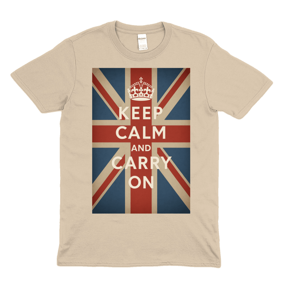 T-Shirt – „Keep Calm and Carry On“-True Insights