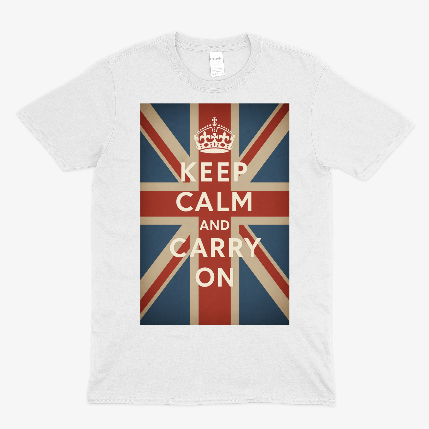 T-Shirt – „Keep Calm and Carry On“-True Insights
