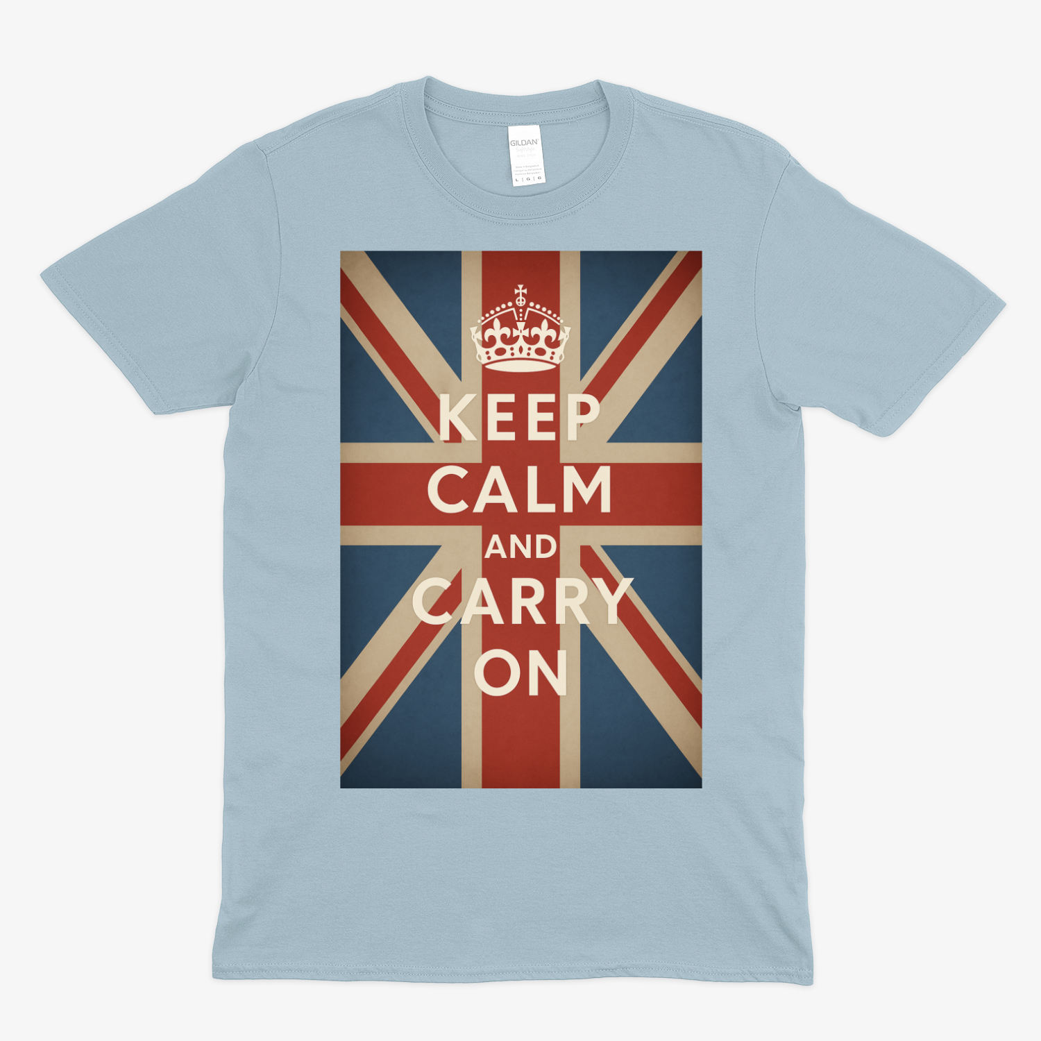 T-Shirt – „Keep Calm and Carry On“-True Insights