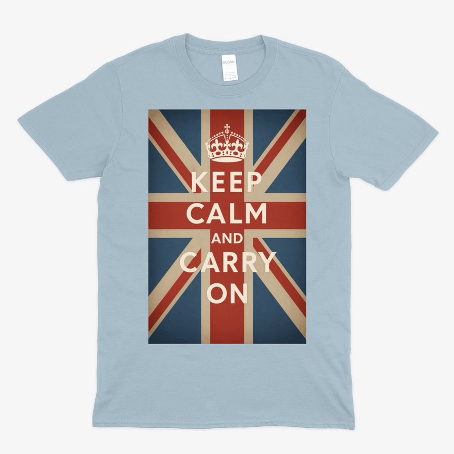 T-Shirt – „Keep Calm and Carry On“-True Insights