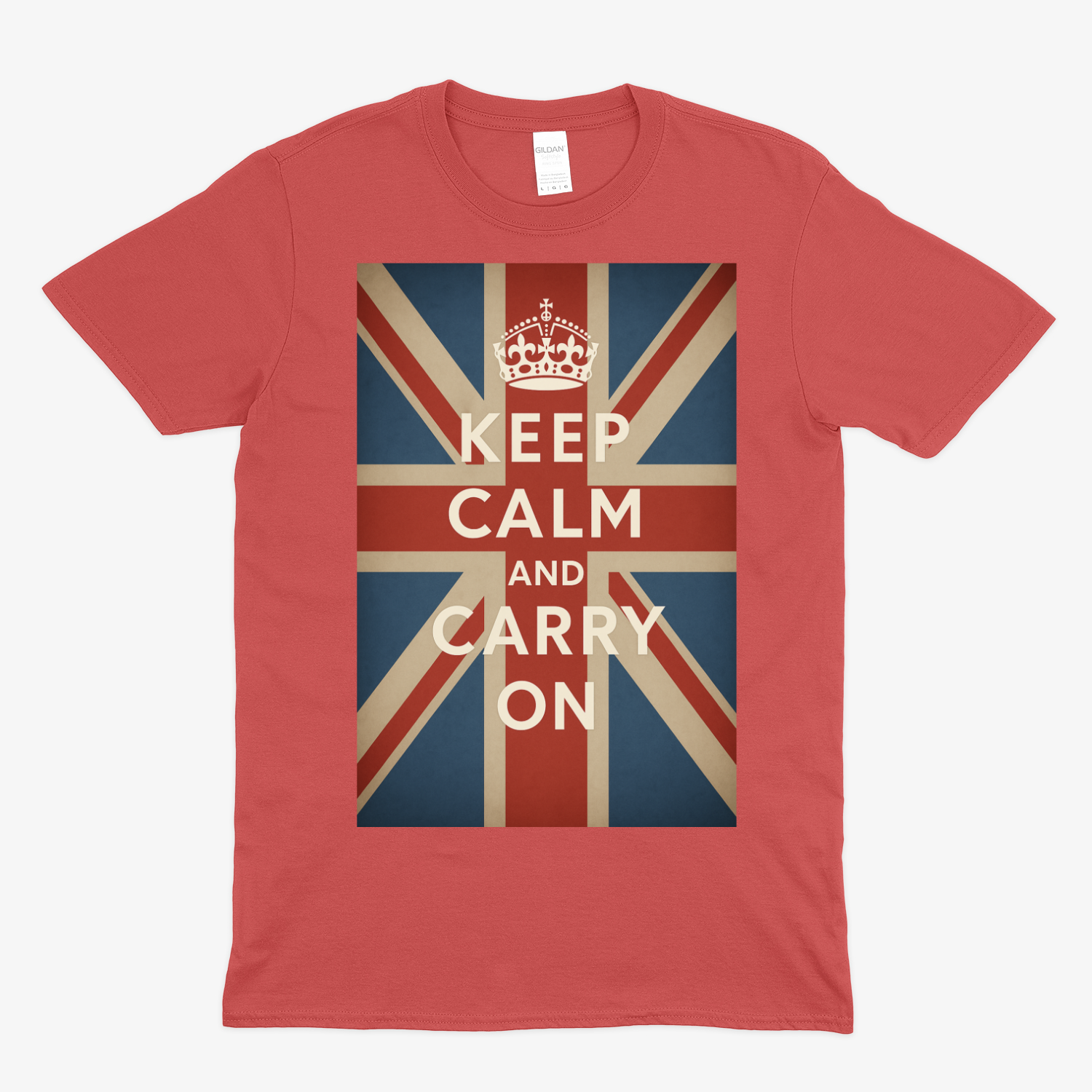 T-Shirt – „Keep Calm and Carry On“-True Insights