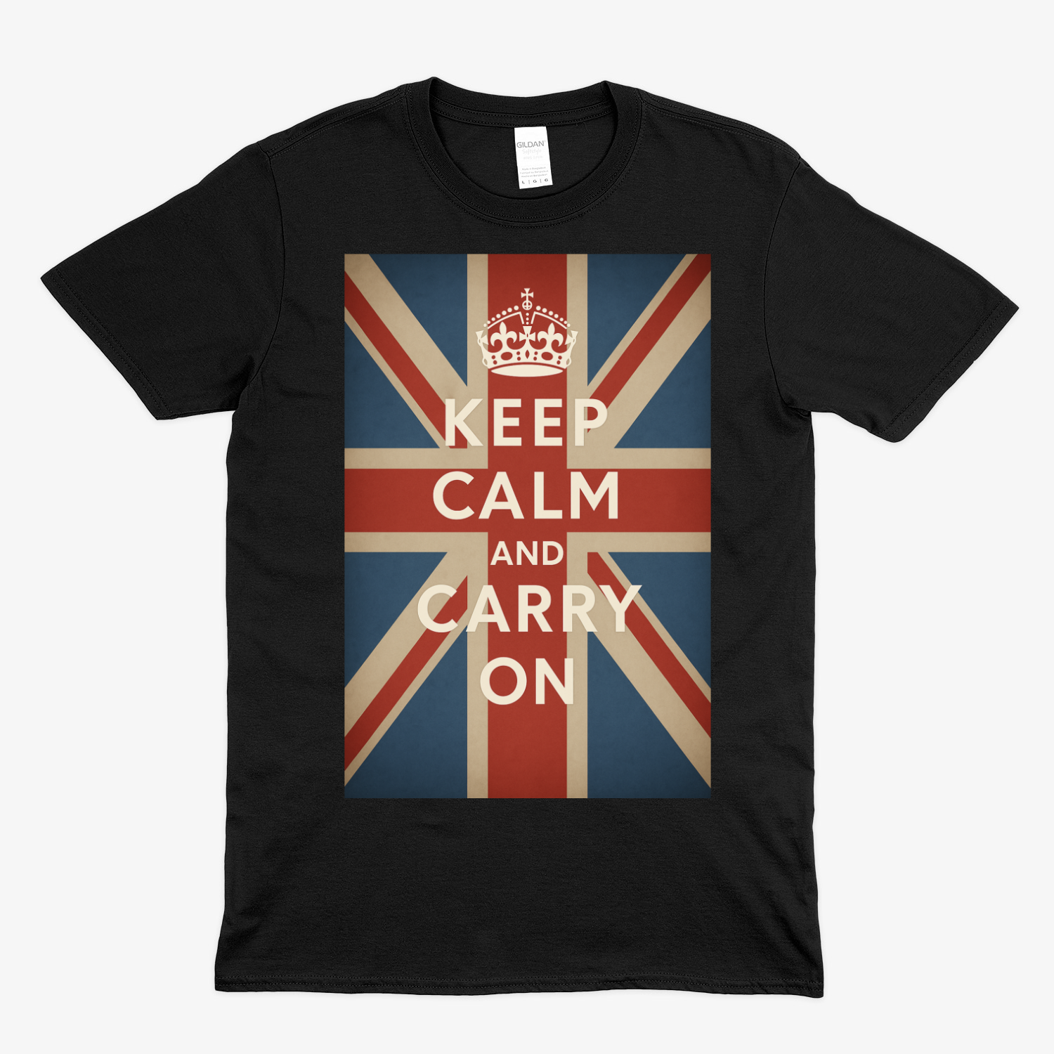 T-Shirt – „Keep Calm and Carry On“-True Insights