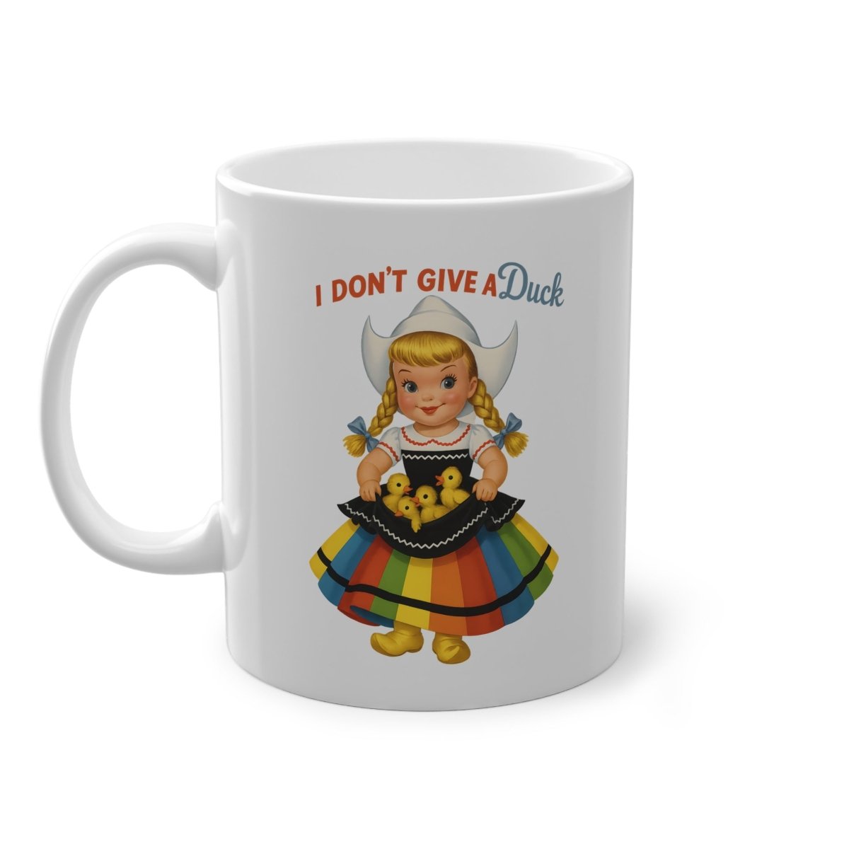 Tasse „I don’t give a duck“ – Der gefiederte Mittelfinger zum Frühstück-Mug-True Insights