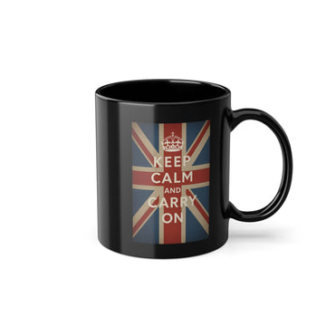 Tasse „Keep Calm and Carry On“ – Britischer Klassiker im Union-Jack-Design-True Insights