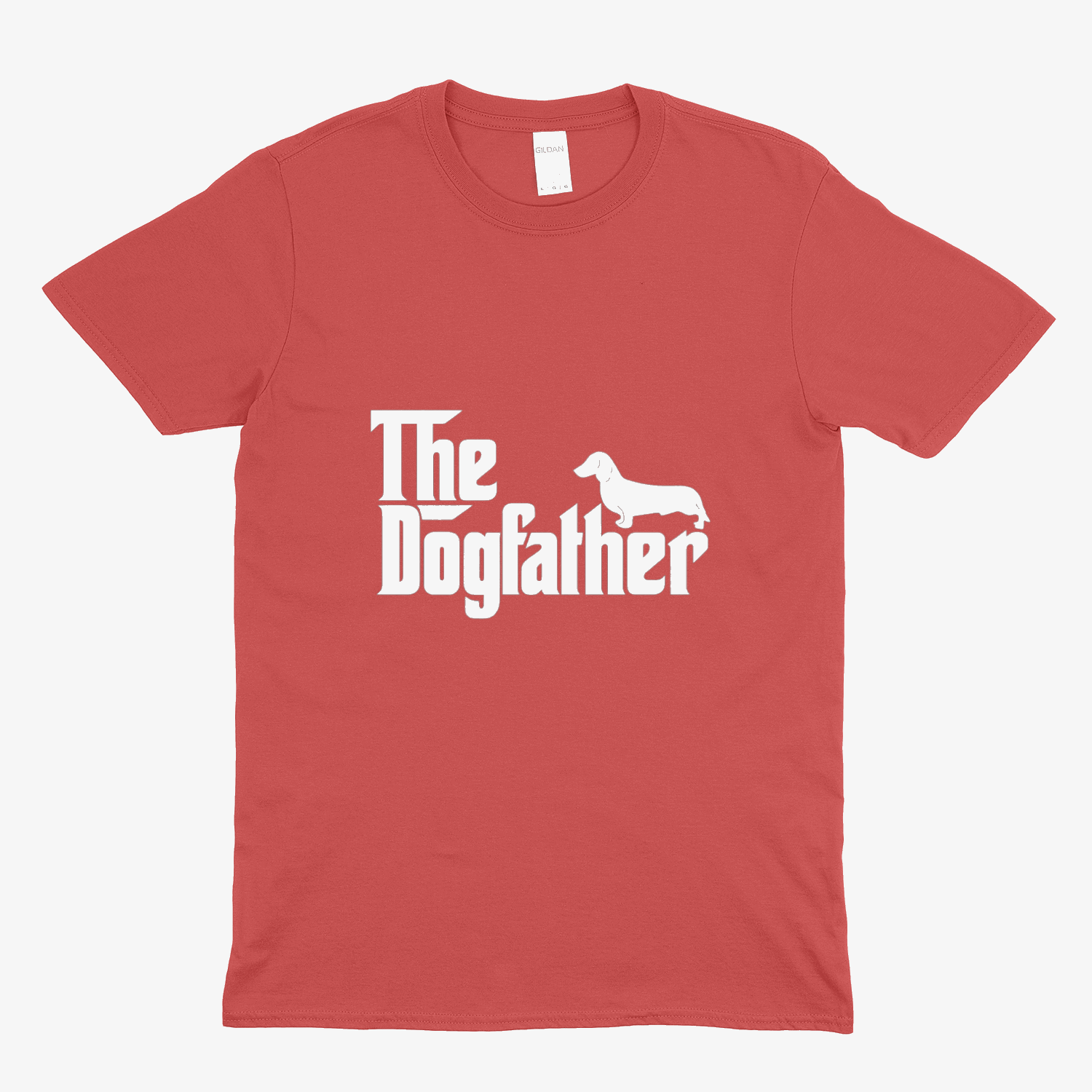The Dogfather T-Shirt | Satirisches Dackel-Motiv im Mafia-Stil