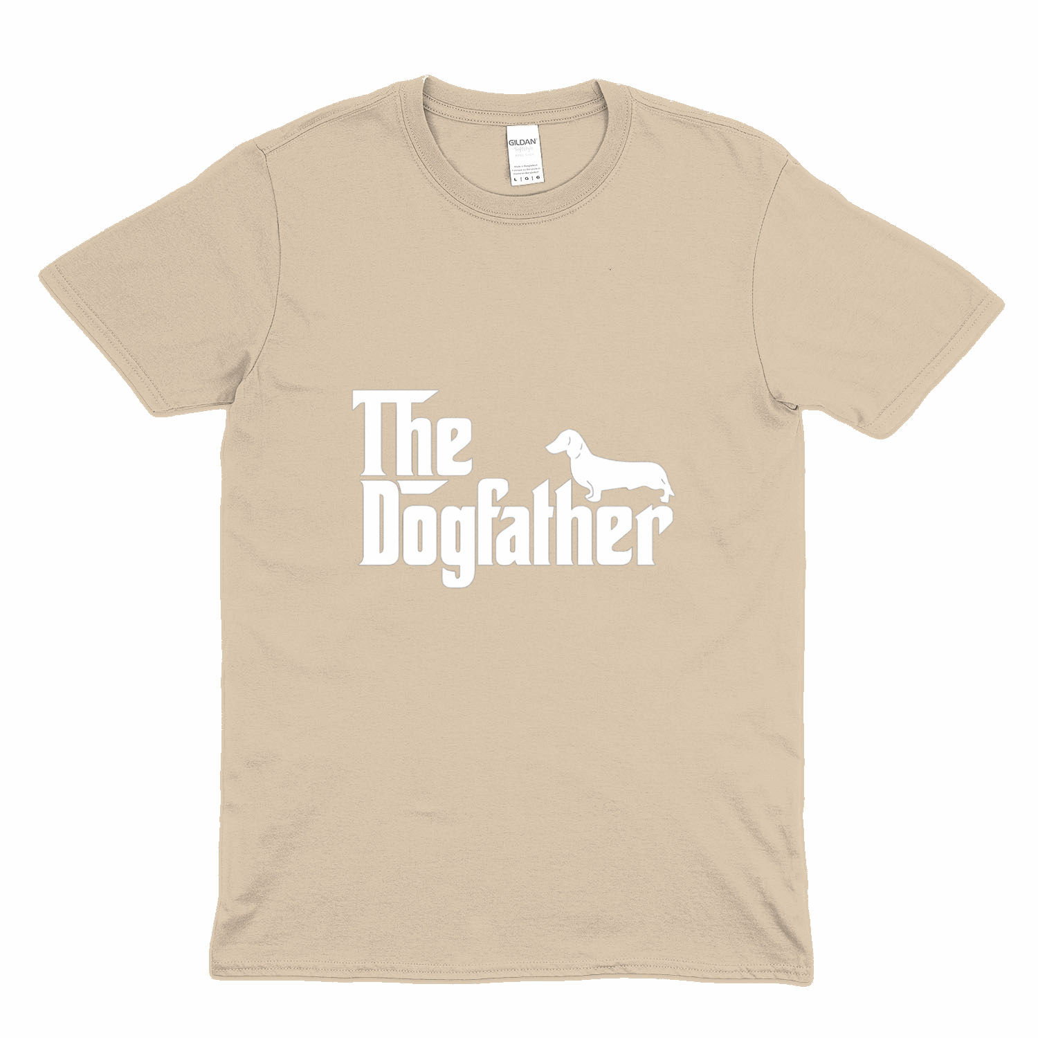 The Dogfather T-Shirt | Satirisches Dackel-Motiv im Mafia-Stil