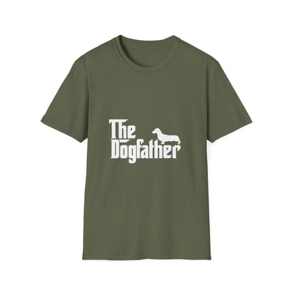 The Dogfather T-Shirt | Satirisches Dackel-Motiv im Mafia-Stil – Lustiges T-Shirt | True Insights – Bild 57