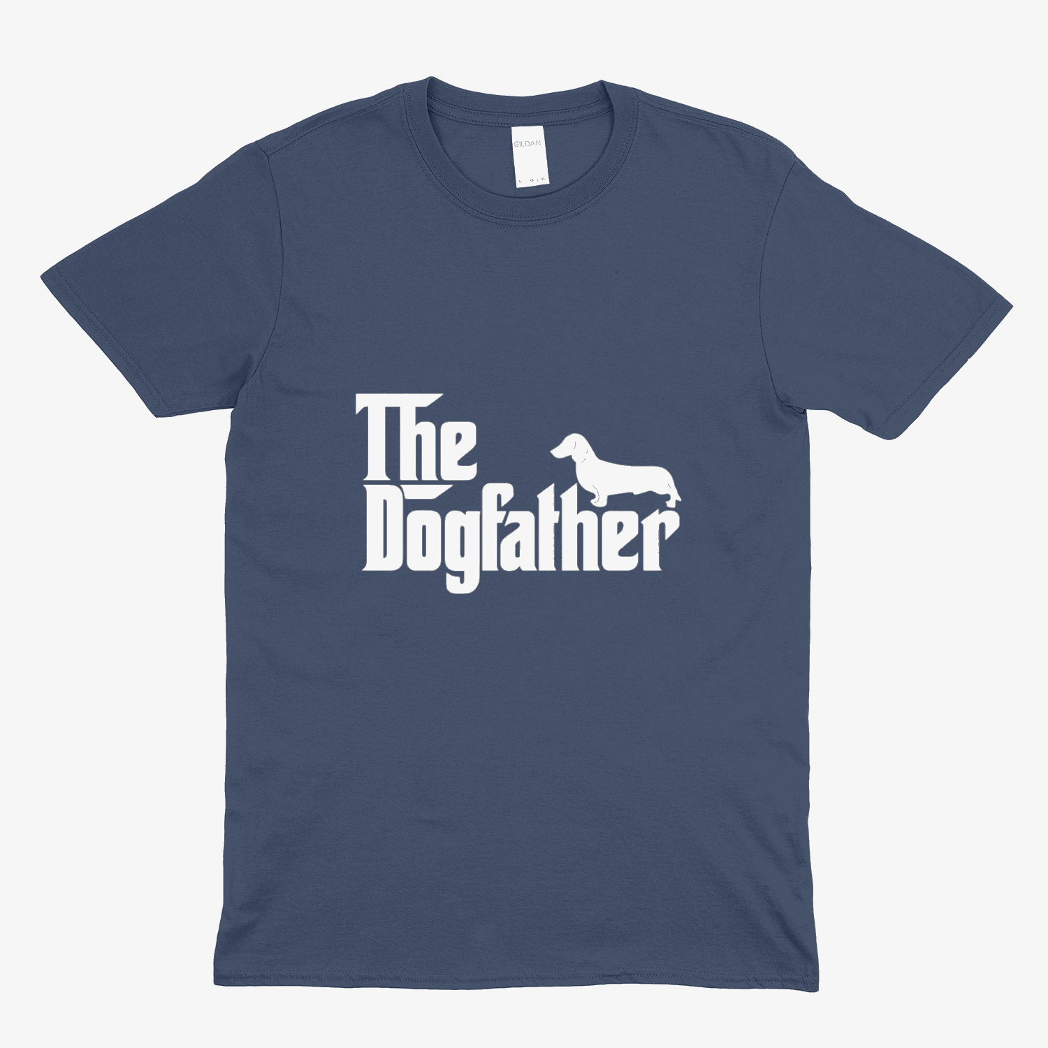 The Dogfather T-Shirt | Satirisches Dackel-Motiv im Mafia-Stil