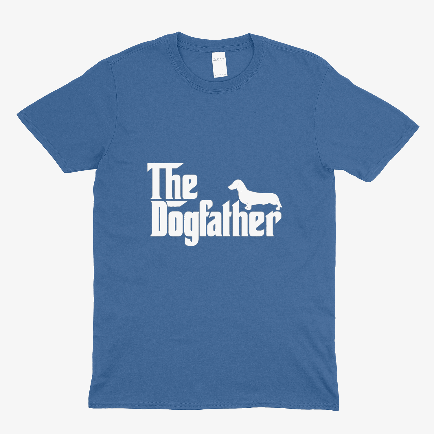 The Dogfather T-Shirt | Satirisches Dackel-Motiv im Mafia-Stil