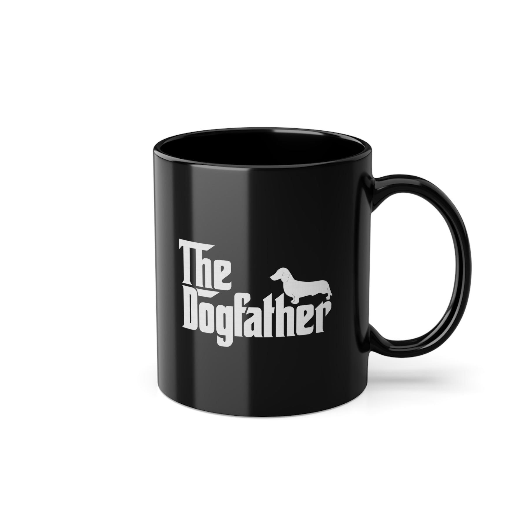 The Dogfather Tasse – Dackel trifft Pate | Satirisches Hunde-Motiv – Lustiges Mug | True Insights – Bild 2