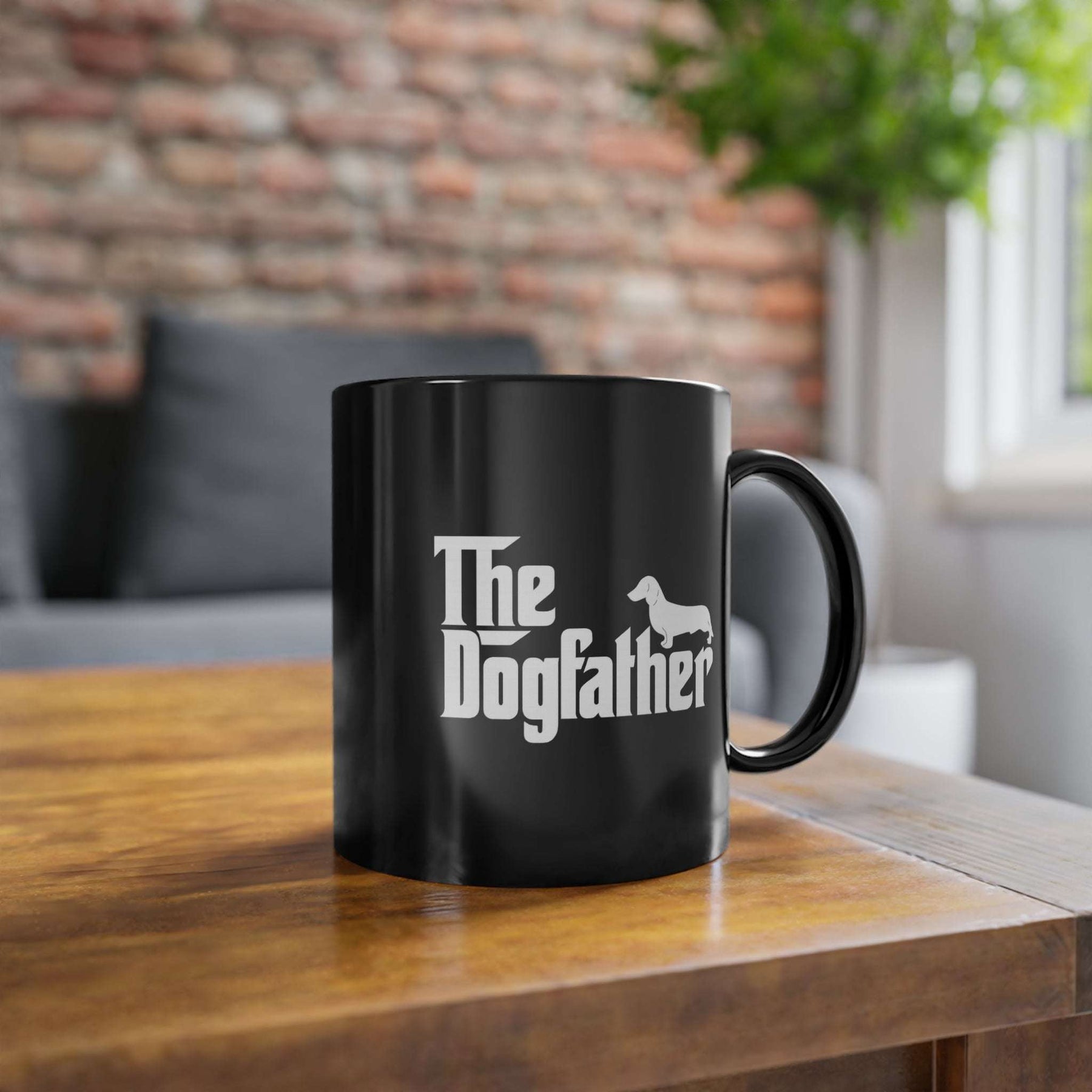 The Dogfather Tasse – Dackel trifft Pate | Satirisches Hunde-Motiv