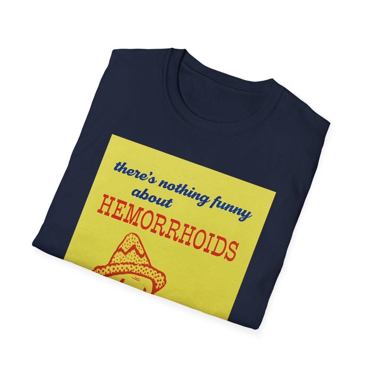 There's Nothing Funny About Hemorrhoids – Satirisches Clown-Motiv Shirt – Freches Satire-Design für mutige Statements | True Insights