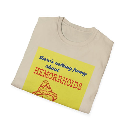 There's Nothing Funny About Hemorrhoids – Satirisches Clown-Motiv Shirt – Freches Satire-Design für mutige Statements | True Insights