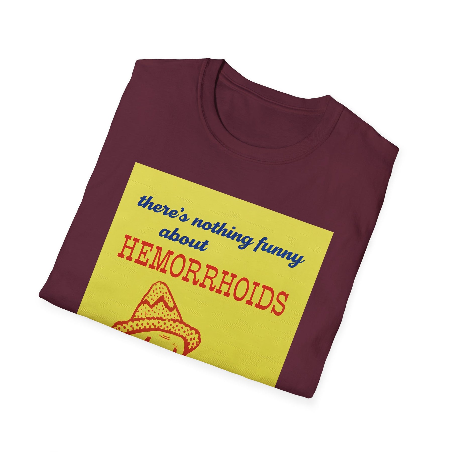 There's Nothing Funny About Hemorrhoids – Satirisches Clown-Motiv Shirt – Freches Satire-Design für mutige Statements | True Insights