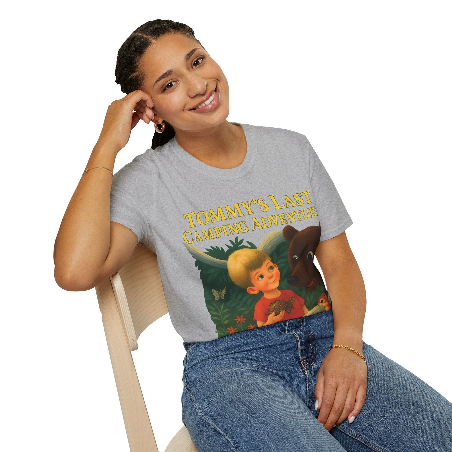 Tommy’s Last Camping Adventure – süß trifft seltsam. – Freches Satire-Design für mutige Statements | True Insights