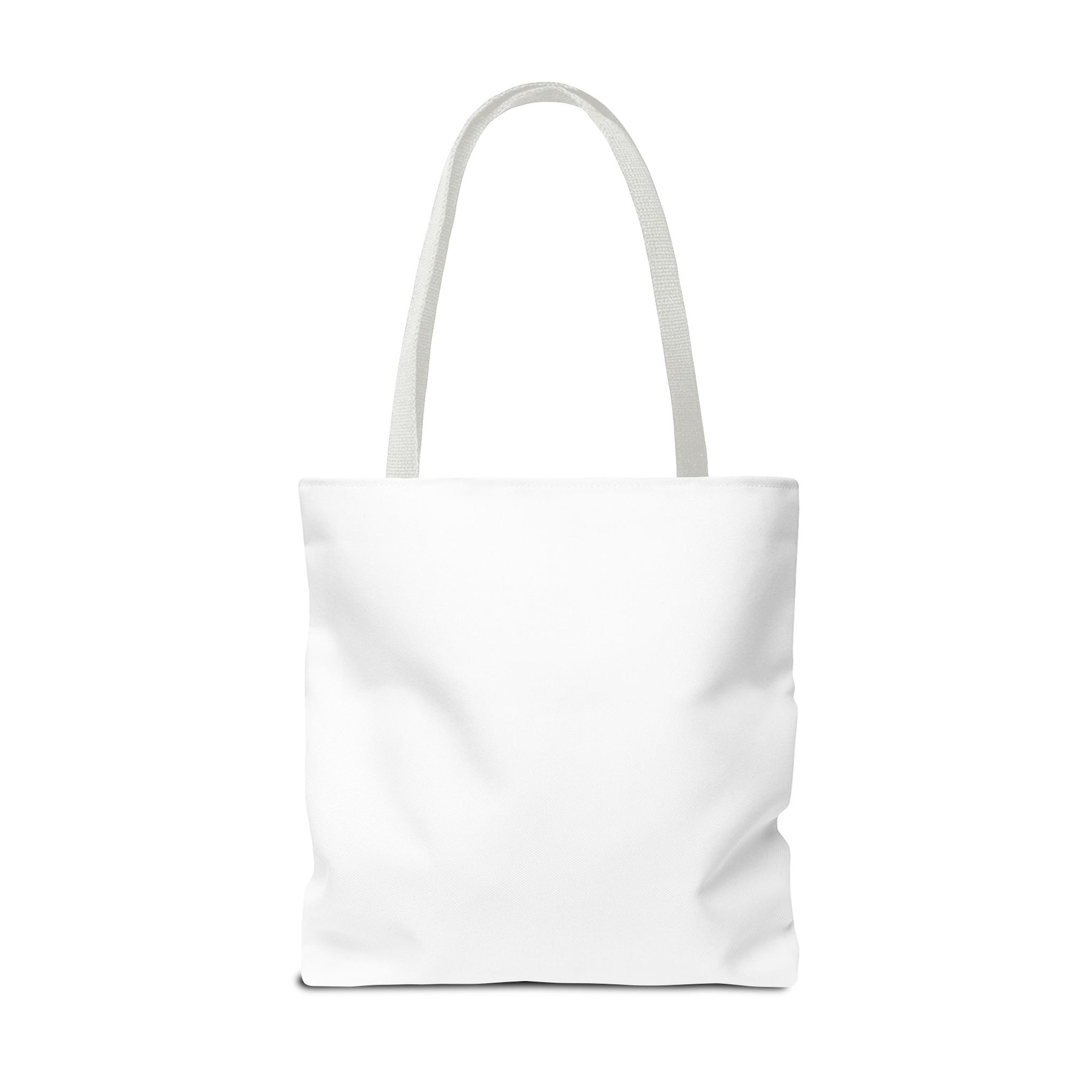 Schwarze Tote Bag mit Dream-Job-Design und charmantem Lächeln, Aufnahme in seitlicher Perspektive von True Insights
