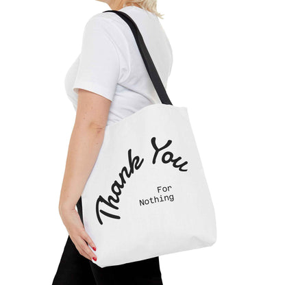 Tote Bag - Thank You for Nothing Design