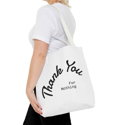 Tote Bag - Thank You for Nothing Design