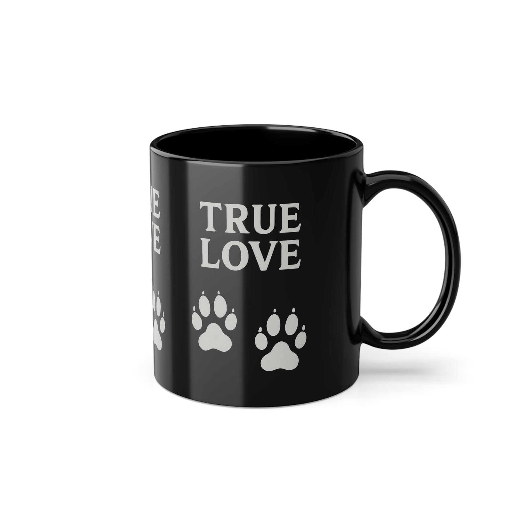 TRUE LOVE (mit Pfoten) Tasse-Mug-True Insights