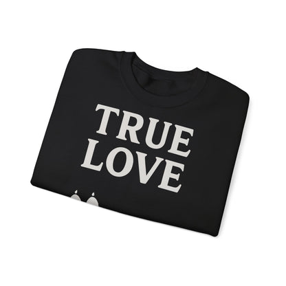 Sweatshirt – TRUE LOVE Sweatshirt | True Insights Design mit Humor