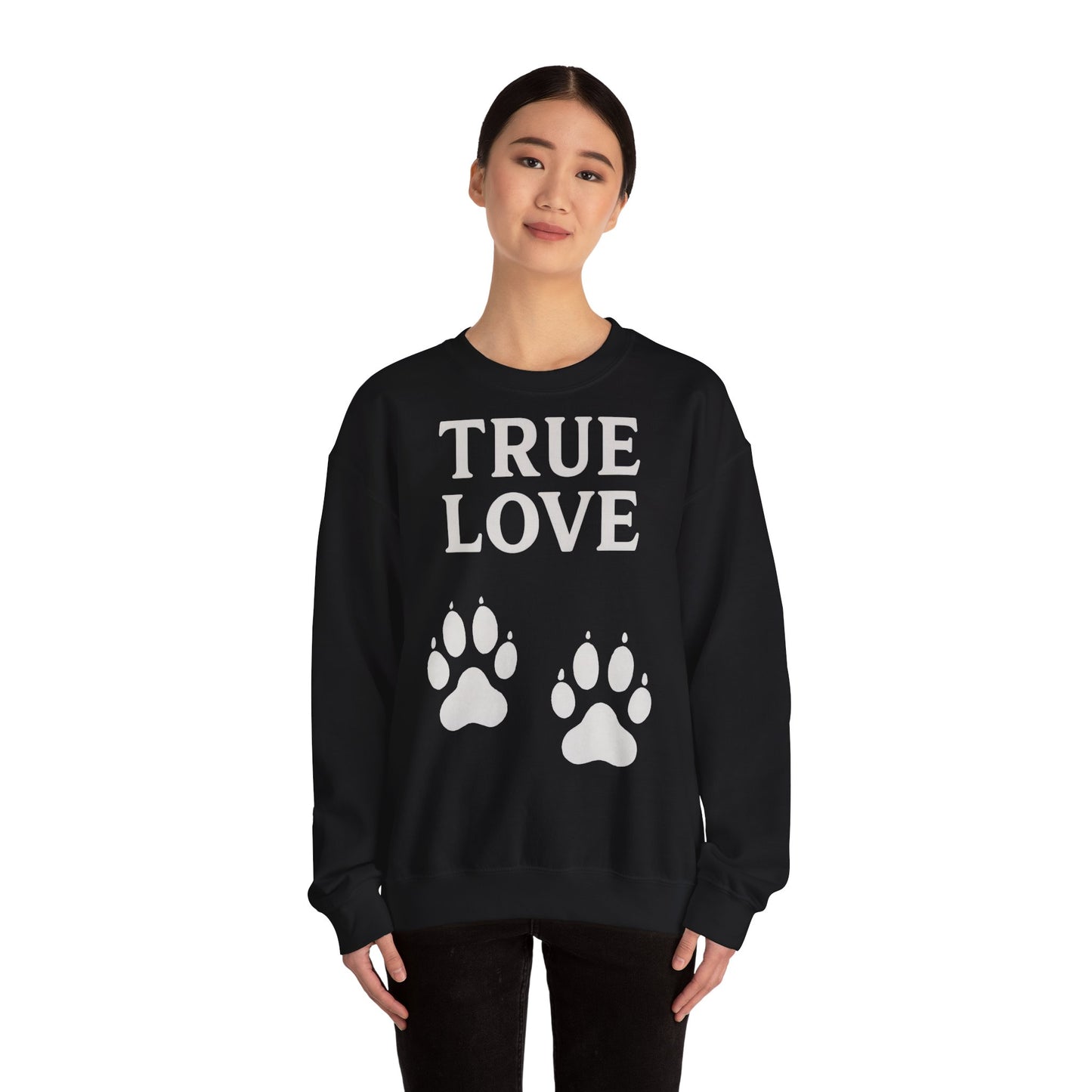 Sweatshirt – TRUE LOVE Sweatshirt | True Insights Design mit Humor