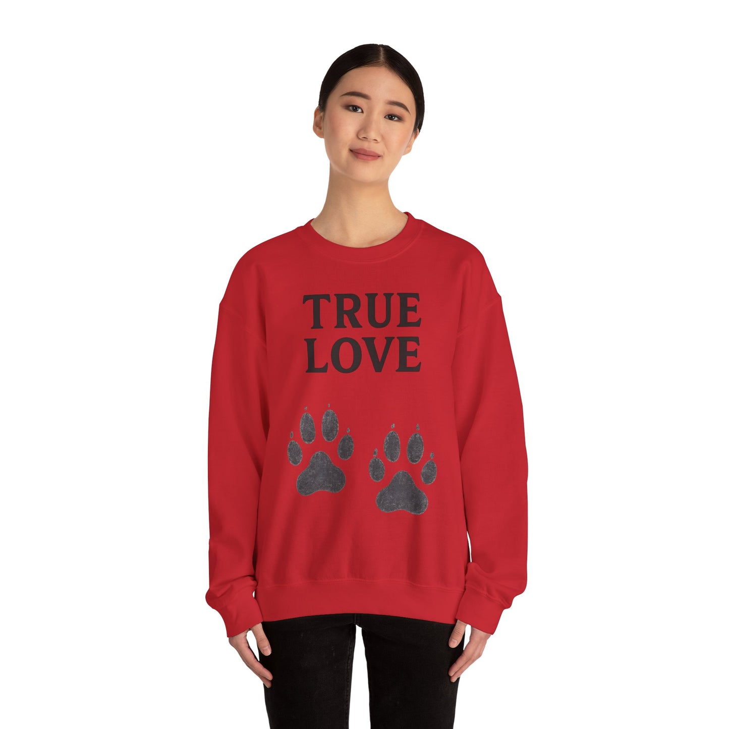 Sweatshirt – TRUE LOVE Sweatshirt | True Insights Design mit Humor