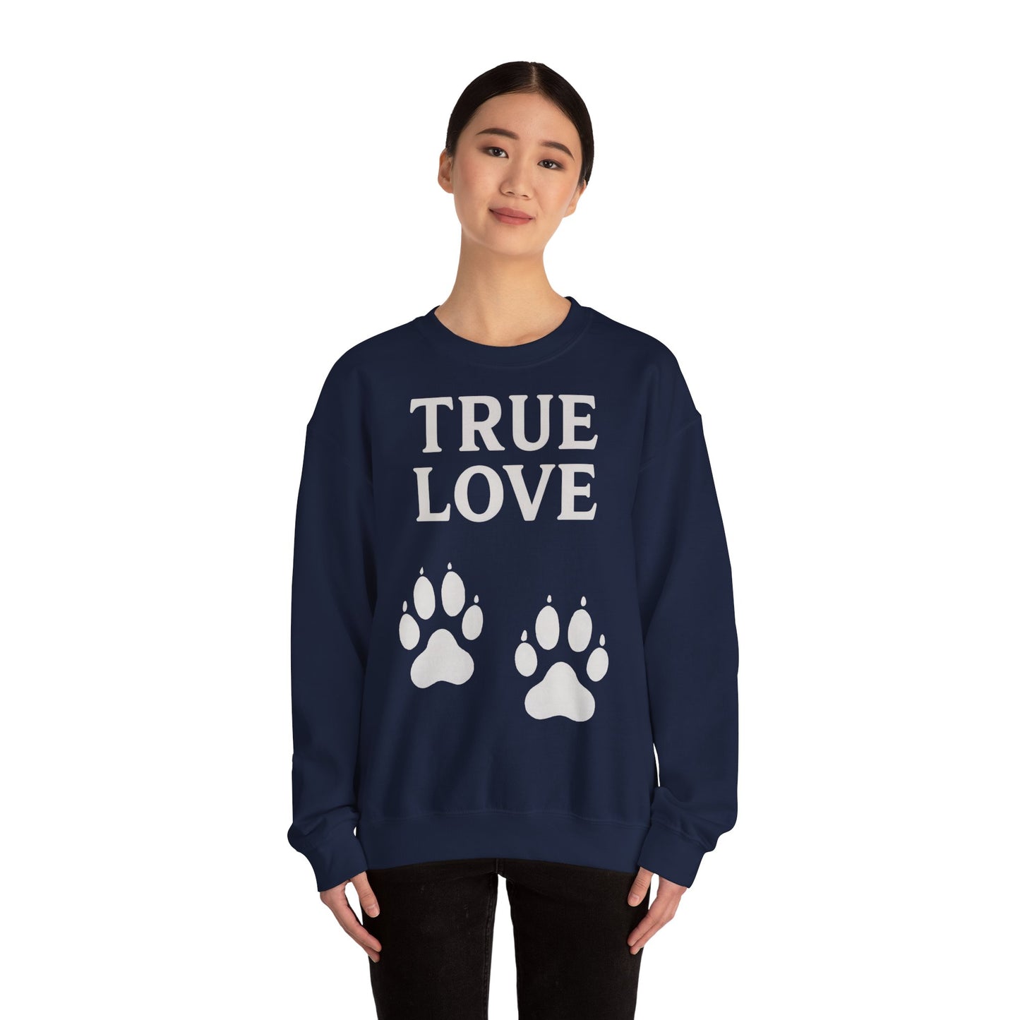 Sweatshirt – TRUE LOVE Sweatshirt | True Insights Design mit Humor
