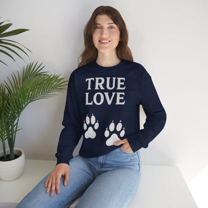 Sweatshirt – TRUE LOVE Sweatshirt | True Insights Design mit Humor