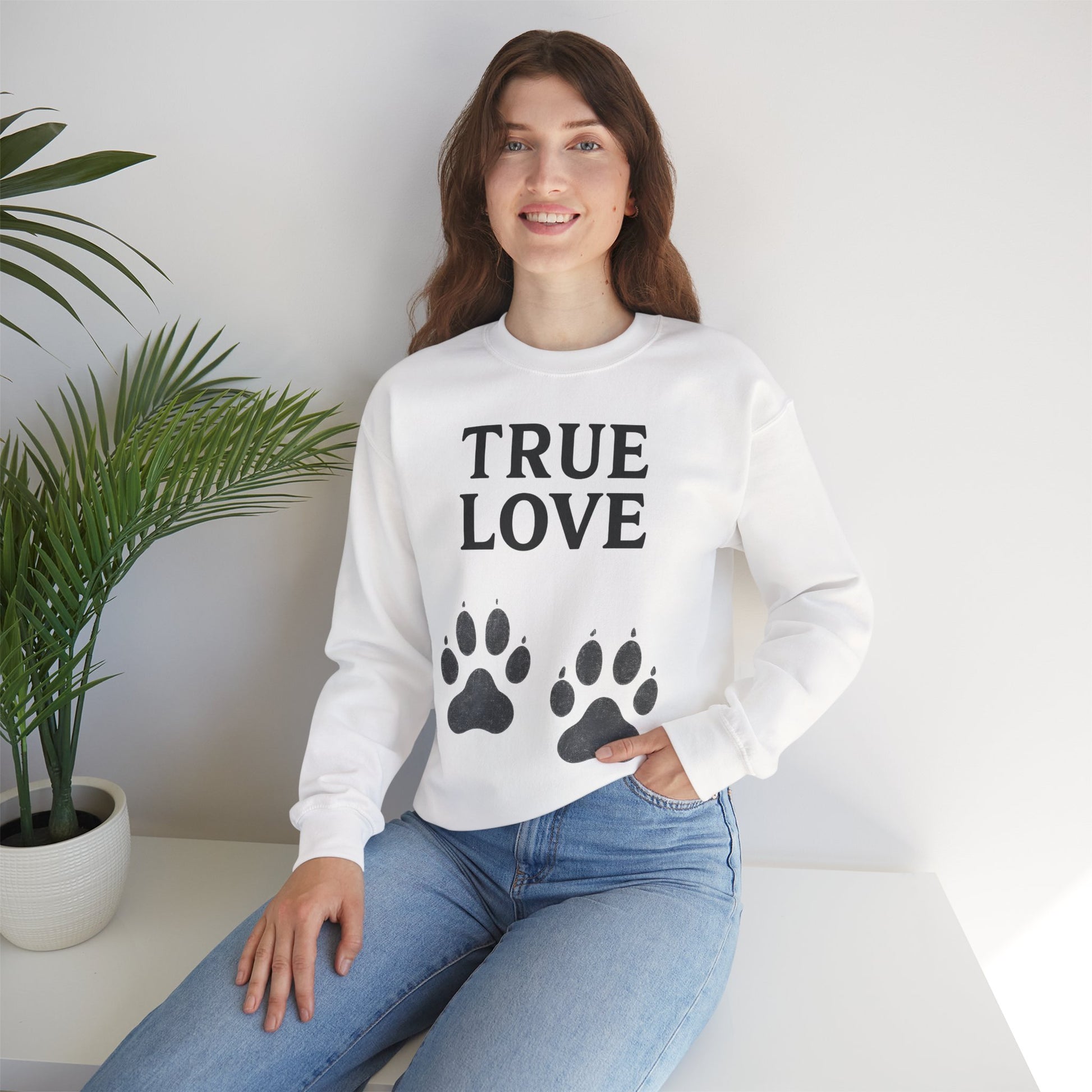 Sweatshirt – TRUE LOVE Sweatshirt | True Insights Design mit Humor