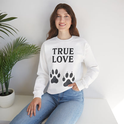 Sweatshirt – TRUE LOVE Sweatshirt | True Insights Design mit Humor