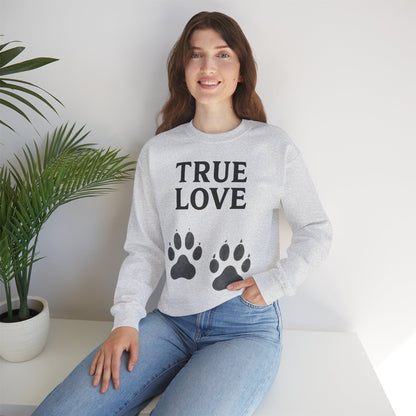 Sweatshirt – TRUE LOVE Sweatshirt | True Insights Design mit Humor
