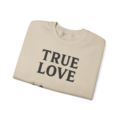 Sweatshirt – TRUE LOVE Sweatshirt | True Insights Design mit Humor