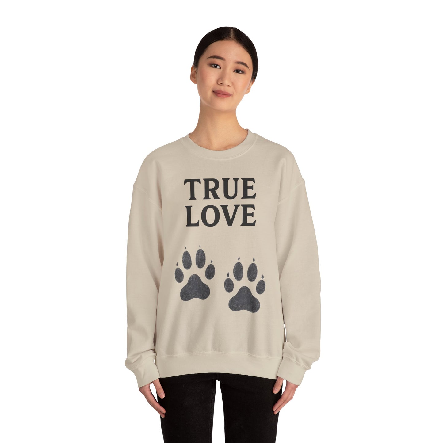 Sweatshirt – TRUE LOVE Sweatshirt | True Insights Design mit Humor