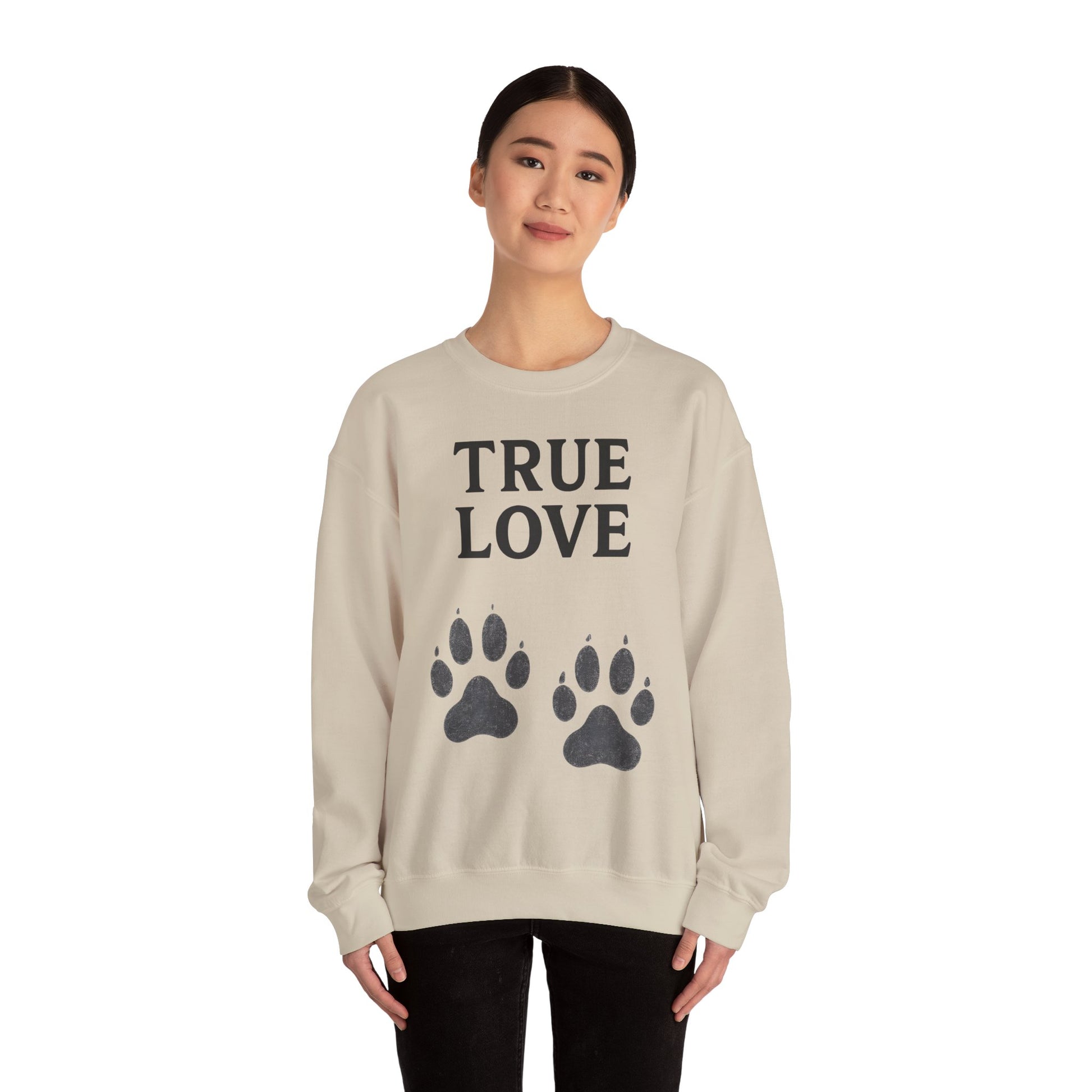 Sweatshirt – TRUE LOVE Sweatshirt | True Insights Design mit Humor