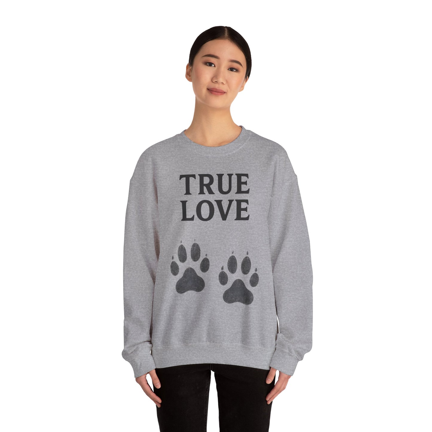 Sweatshirt – TRUE LOVE Sweatshirt | True Insights Design mit Humor