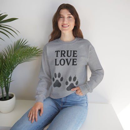 Sweatshirt – TRUE LOVE Sweatshirt | True Insights Design mit Humor