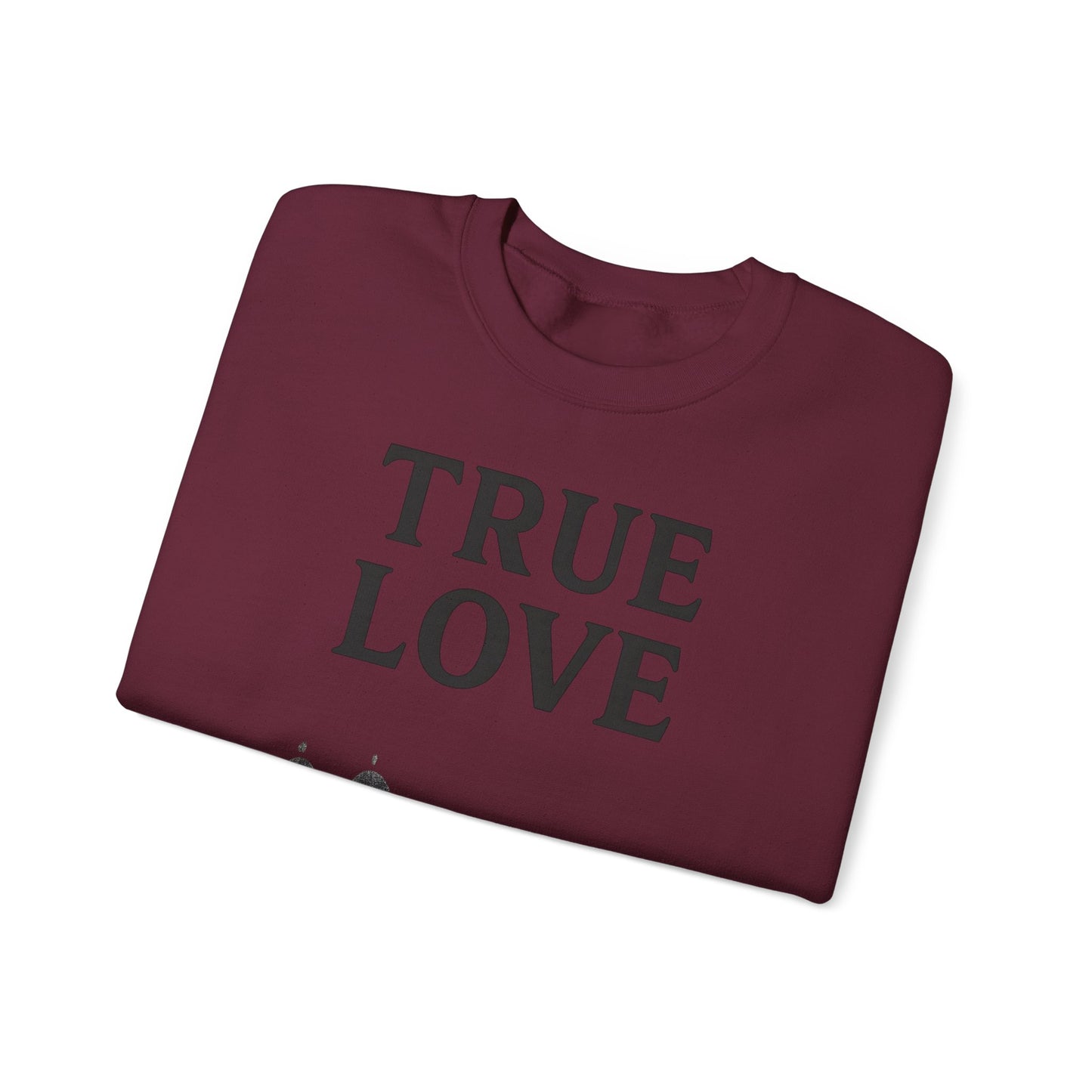Sweatshirt – TRUE LOVE Sweatshirt | True Insights Design mit Humor