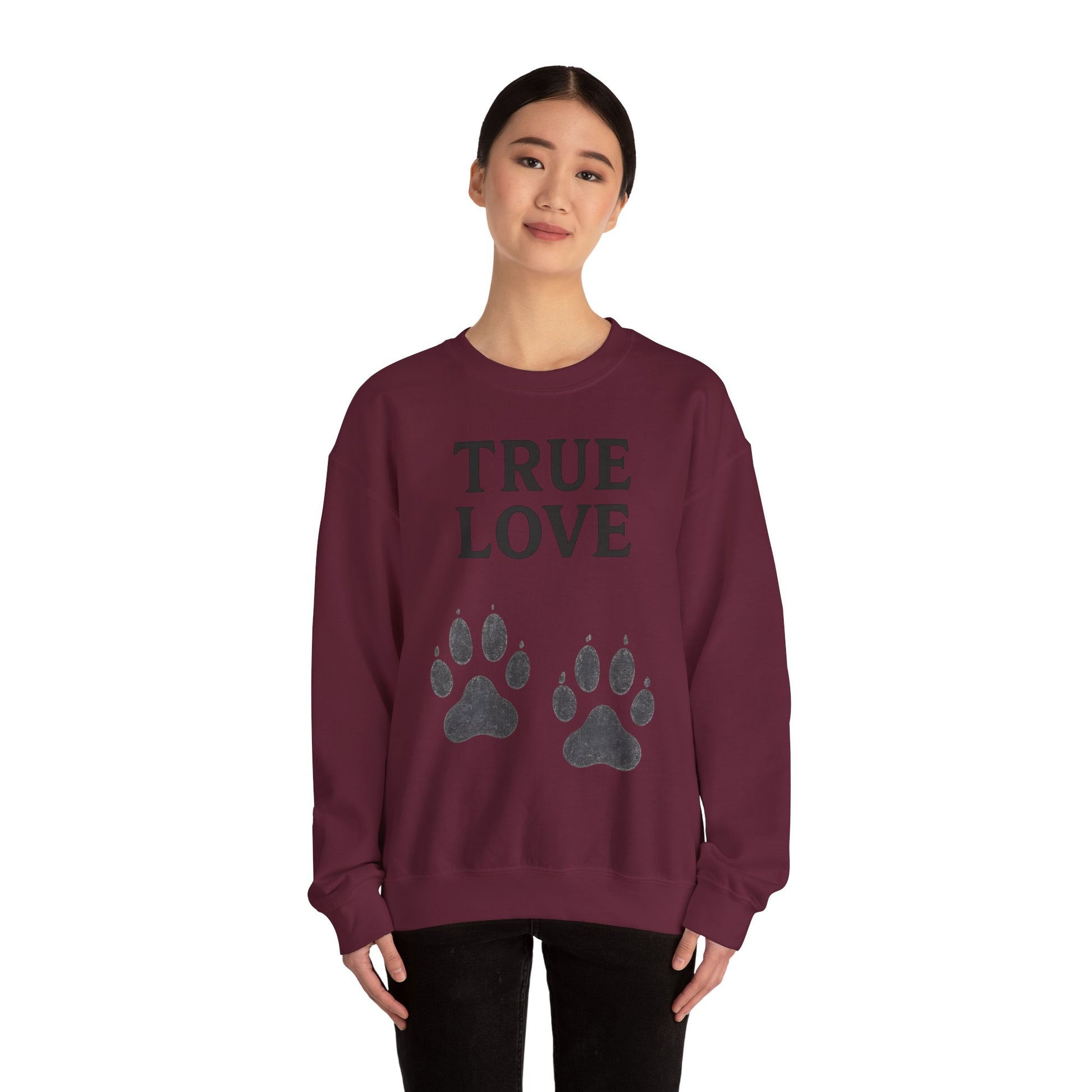 Sweatshirt – TRUE LOVE Sweatshirt | True Insights Design mit Humor